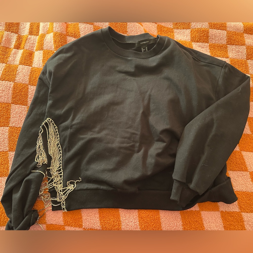 Sequin sweatshirt